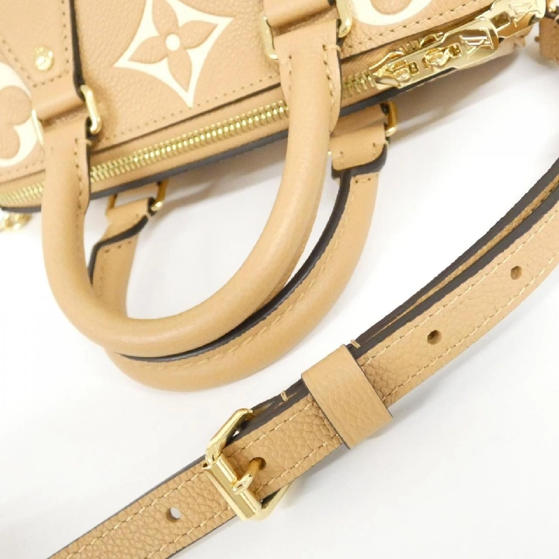 Túi xách Boston Louis Vuitton Monogram Bicolor Empreinte Speedy Bandoulière M12713 613955