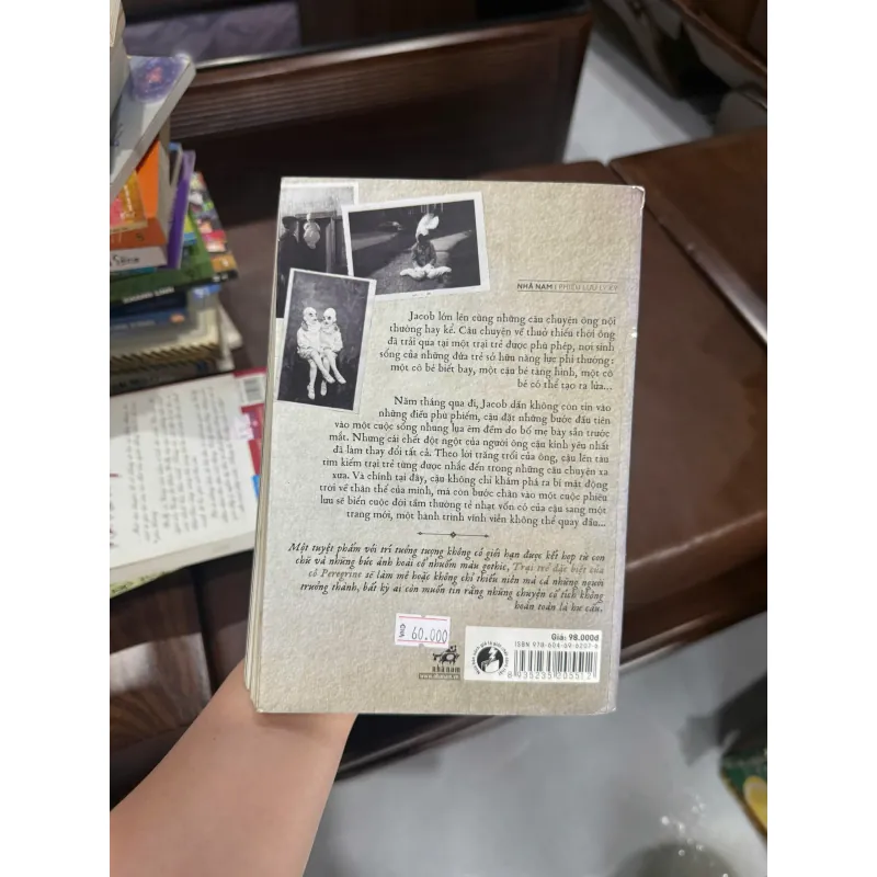 Trại Trẻ Đặc Biệt Của Cô Peregrine – Ransom Riggs | Tiểu Thuyết Kỳ Ảo Best Seller- K4 1018053