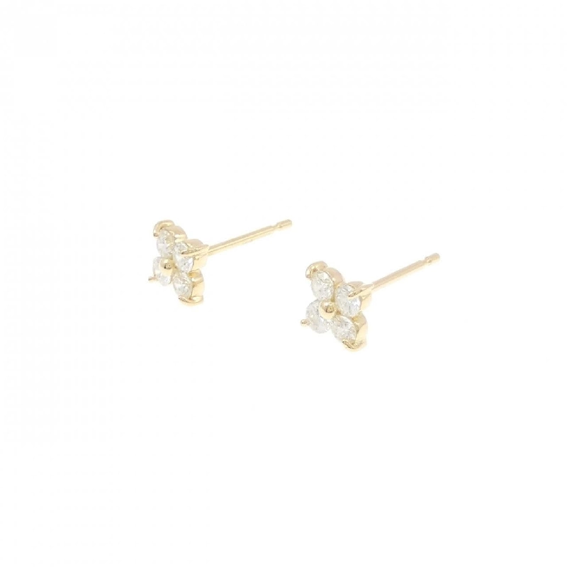 K18YG Bông tai hoa kim cương 0.30CT - Hàng hiệu Chính hãng 867777