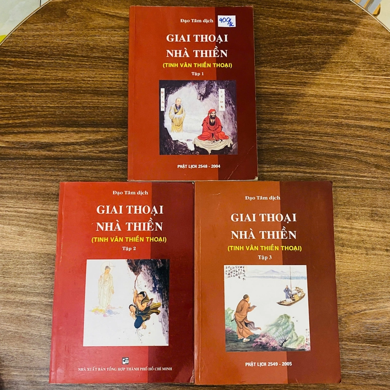 Bộ 3 quyển -  Thoại Nhà Thiền (Tinh Vân Thiên Thoại) #HATRA 529169