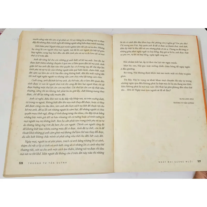 NGÀY MAI SƯƠNG MUỐI - Trương Tư Tần Quỳnh (size 15.5x23cm - 529 trang) 744667