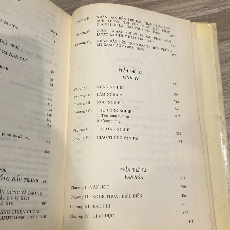 ĐỊA CHÍ BẾN TRE, Bản bìa cứng (xb 1991) 1032160