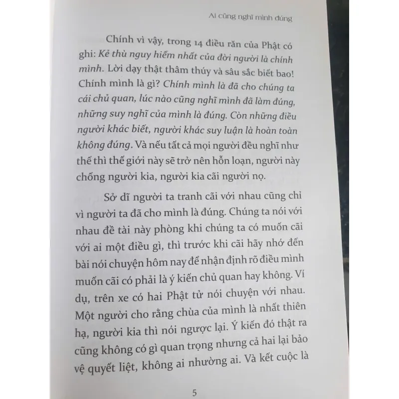 Ai Cũng Nghĩ Mình Đúng 737672