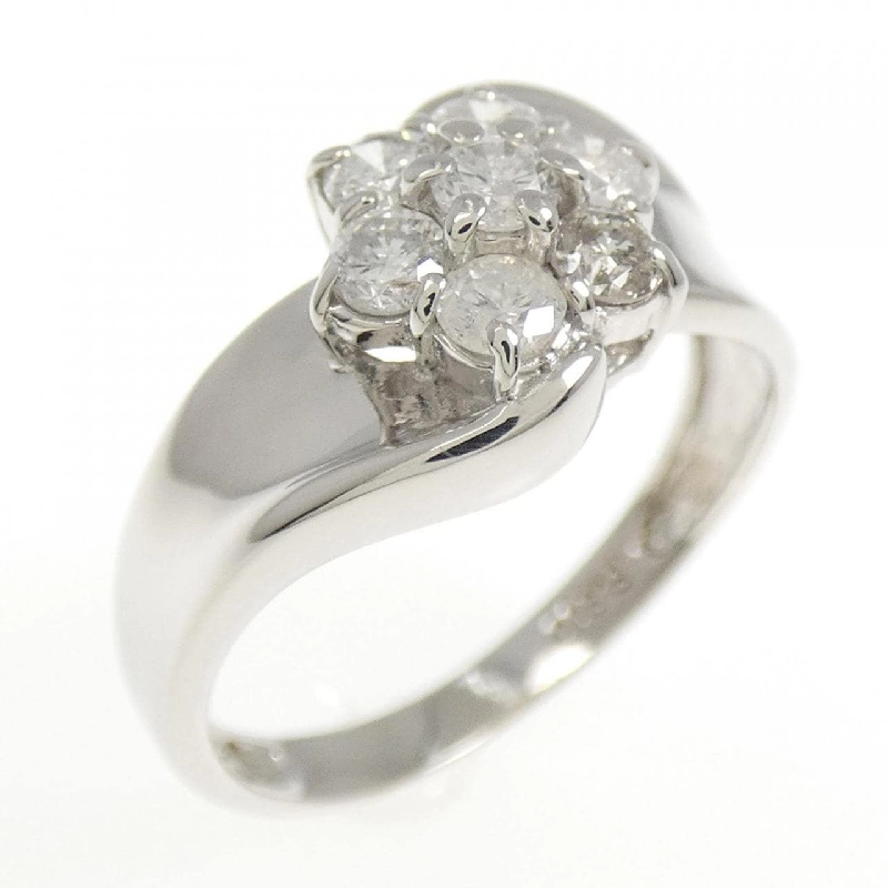 Nhẫn kim cương hoa PT900 667396