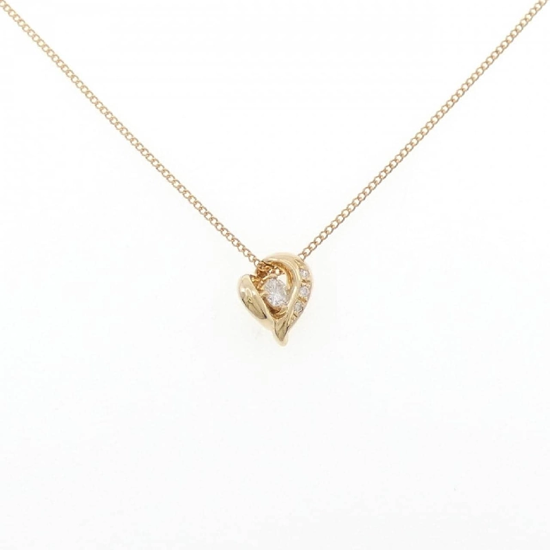 K18YG Dây chuyền kim cương 0.15CT - Hàng hiệu Chính hãng 857134