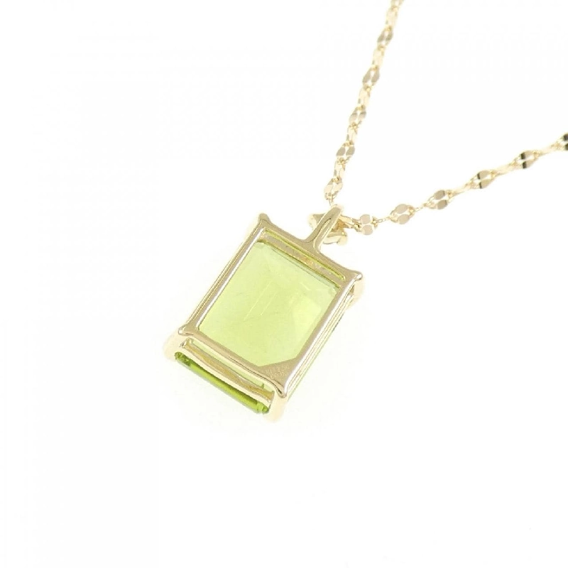 K18YG Peridot Necklace 2.50CT - Hàng hiệu Chính hãng 861310