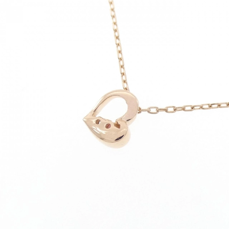 K10PG Dây chuyền hình trái tim Sapphire - Hàng hiệu Chính hãng 858930