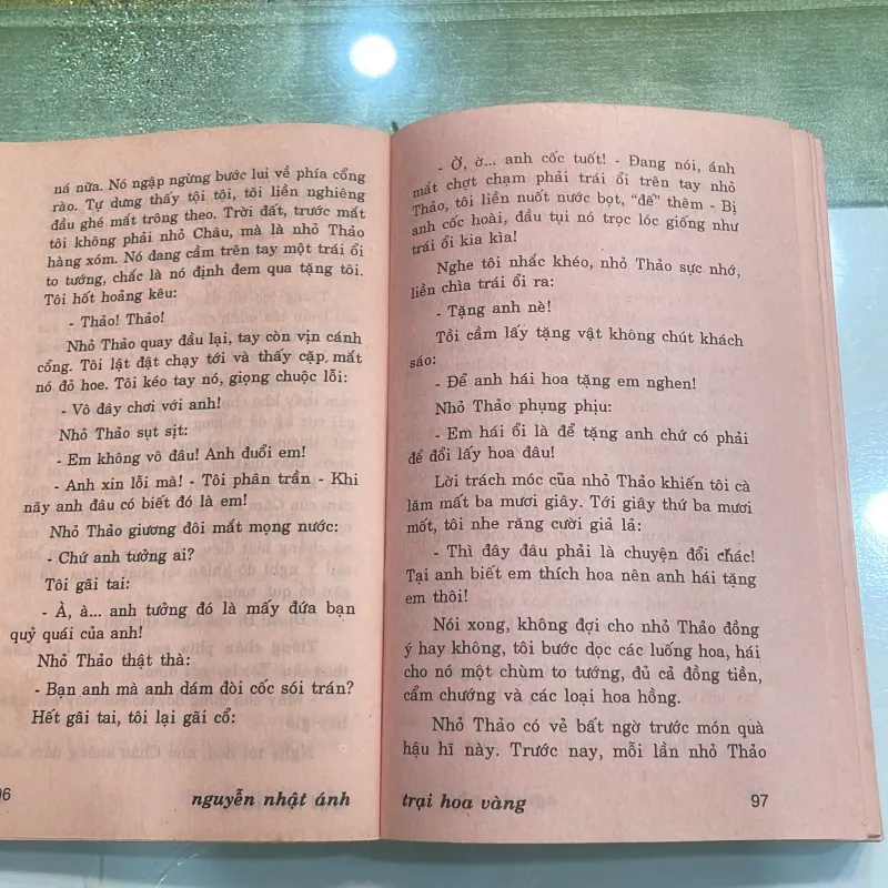 Trại hoa vàng - nguyễn nhật ánh - nxb Trẻ 1997 in lần thứ 4  1026418