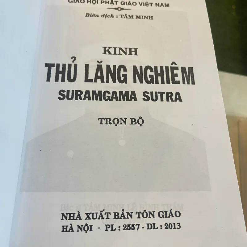 KINH THỦ LĂNG NGHIÊM (BÌA CỨNG) - TÂM MINH biên dịch  1028860
