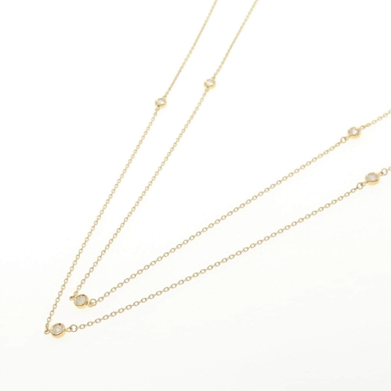 K18YG Dây chuyền kim cương 0.70CT - Hàng hiệu Authentic 849033