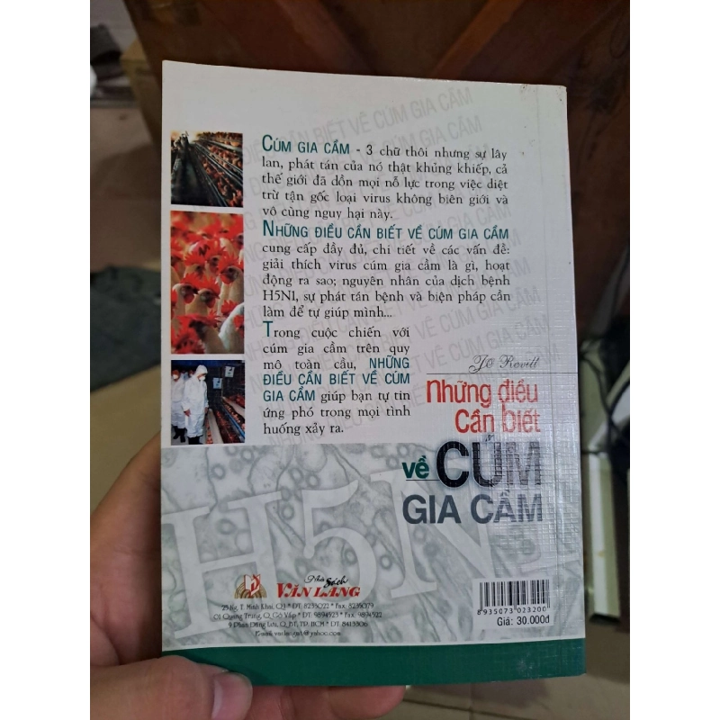 Những điều cần biết về cúm gia cầm - Jo Revill KHOA HỌC ĐỜI SỐNG HCM1008 920777