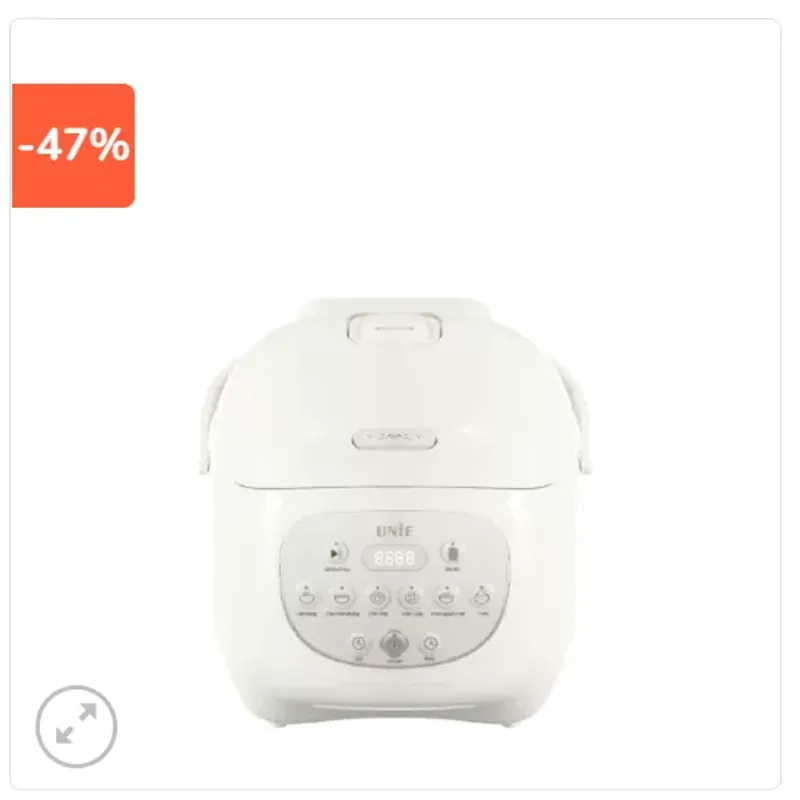 Nồi Cơm Điện Lòng Gốm Tự Nhiên UNIE URC815| Cơm Cháy Giòn Tan – Hẹn Giờ 24 Tiếng-Mới 100% 584558