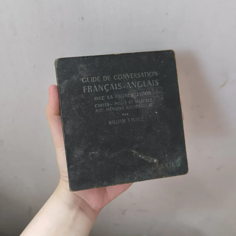 (Sách cổ 1957) Hướng dẫn đàm thoại Pháp - Anh (Guide de conversation Français - Anglais) 557687