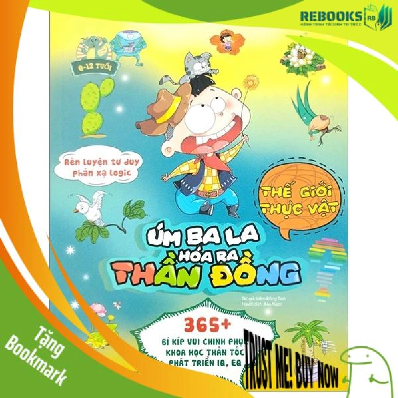 (TẶNG BOOKMARK) Úm ba la, hóa ra thần đồng - Thế giới thực vật - Sách Mẹ và bé 955882