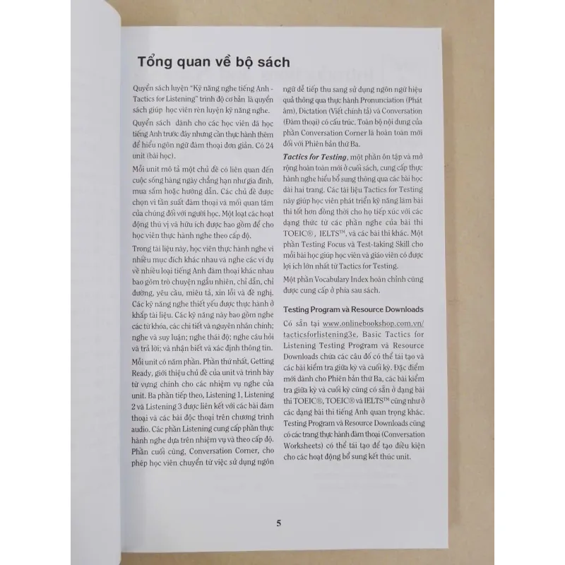 Luyện kỹ năng Nghe Tiếng Anh (Tactics for Listening - Basic [Third Edition]) 674291