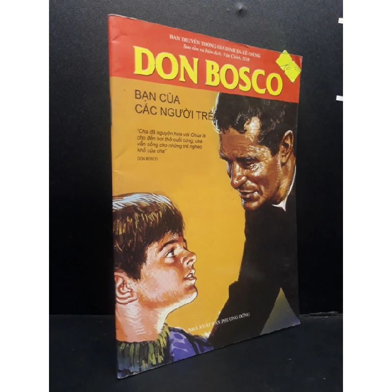 [Phiên Chợ Sách Cũ] Don Bosco Bạn Của Các Người Trẻ 2015 2303 424527