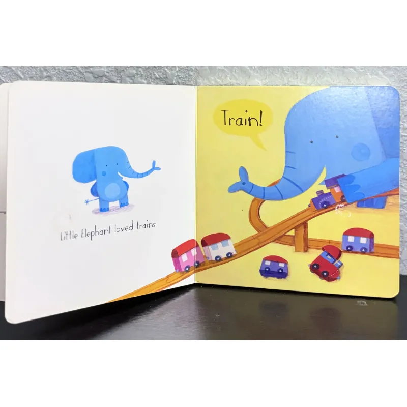 Board book Train! – Cuốn board book siêu cưng cho bé mê tàu hoả 927851