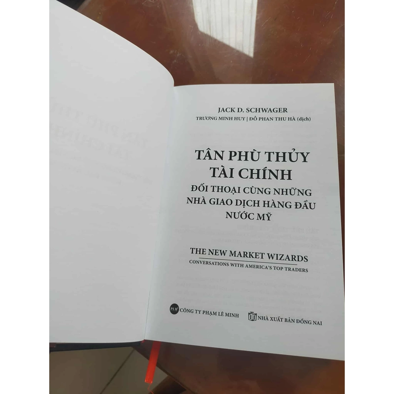 TÂN PHÙ THUỶ TÀI CHÍNH -  (The New Market Wizards) - Mới 100% - Sách Gốc NXB 2025 543172