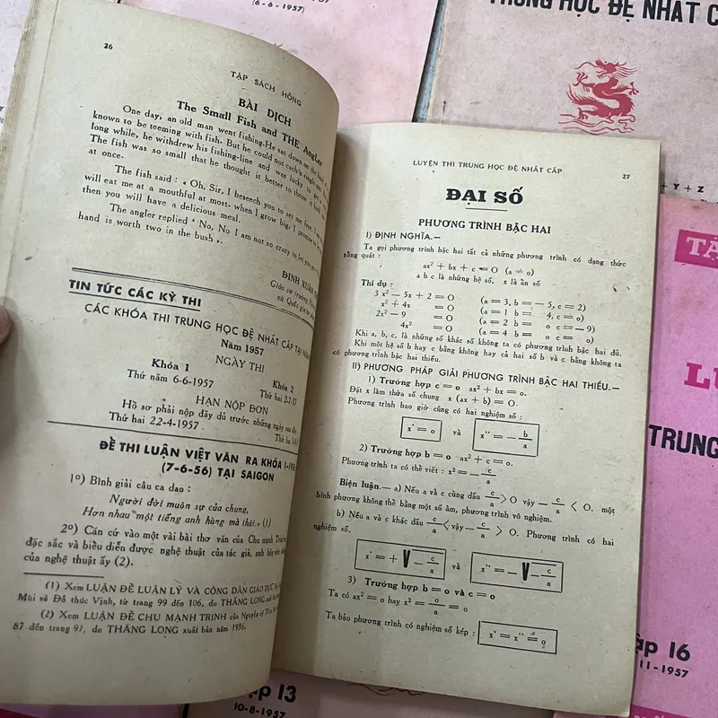 LUYỆN THI TRUNG HỌC ĐỆ NHẤT CẤP(16 cuốn) 708739