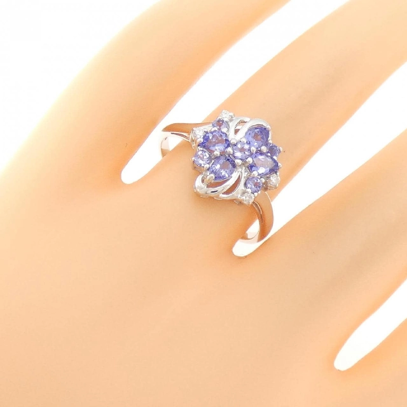 Nhẫn Tanzanite K14WG 666560