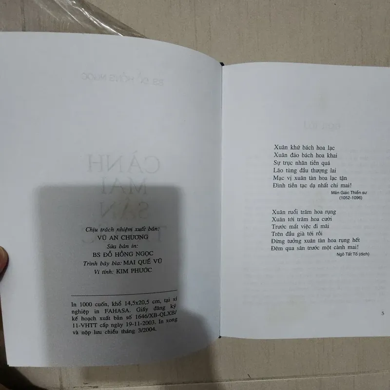 Sách Cành mai sân trước 715553