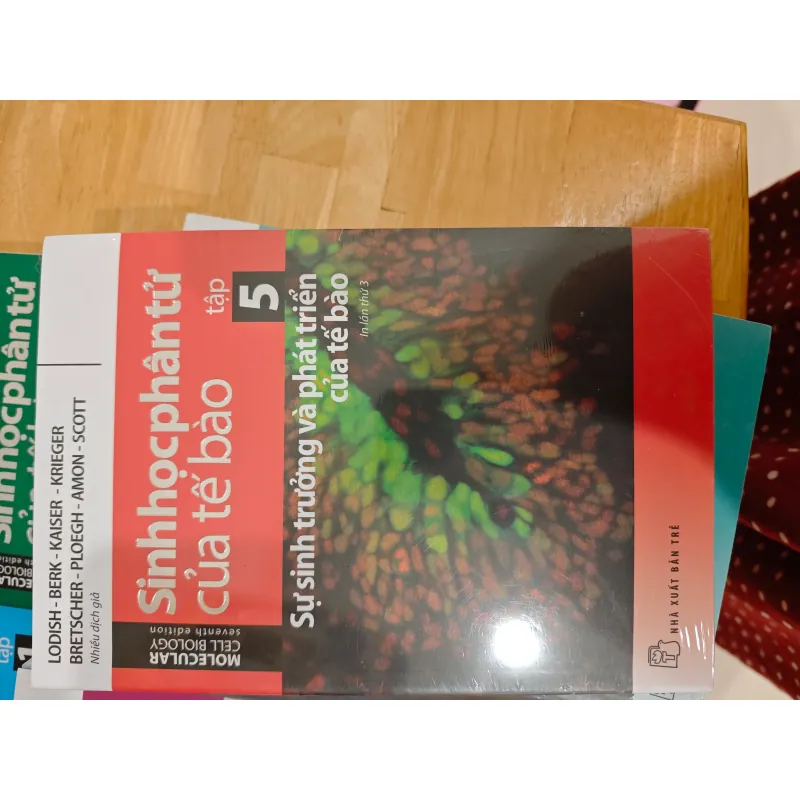 Sách Sinh học phân tử của tế bào - Tập 1, 2, 3, 5 đầy đủ bộ 589439