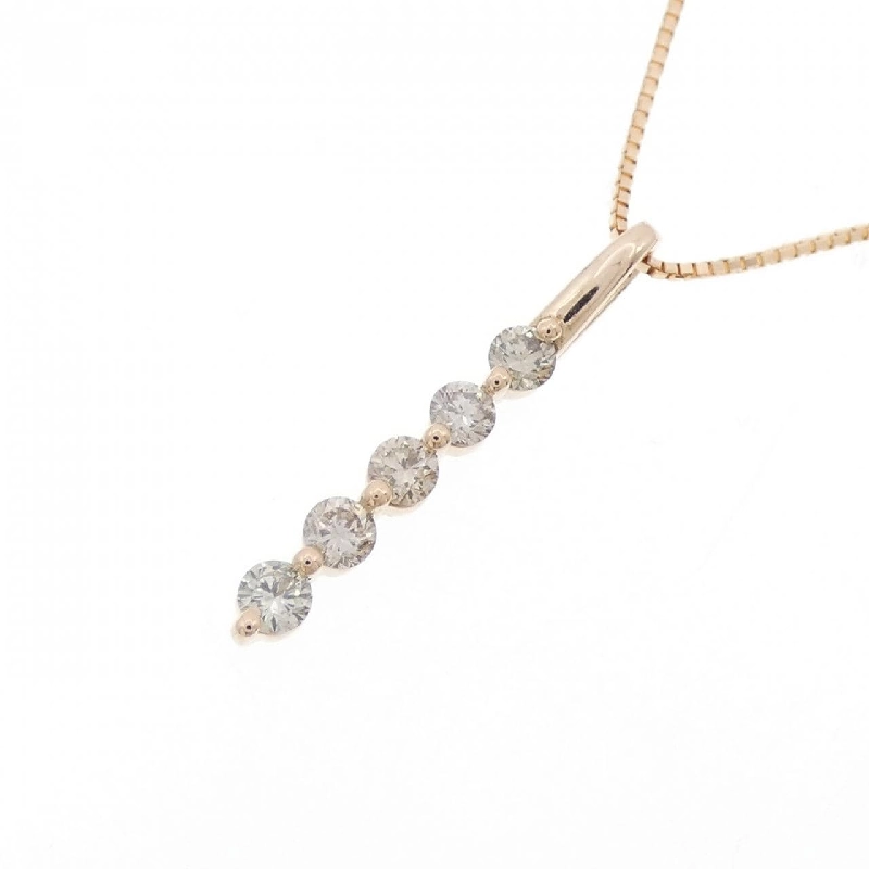 K18PG Dây chuyền kim cương 0.30CT - Hàng hiệu Chính hãng 862232