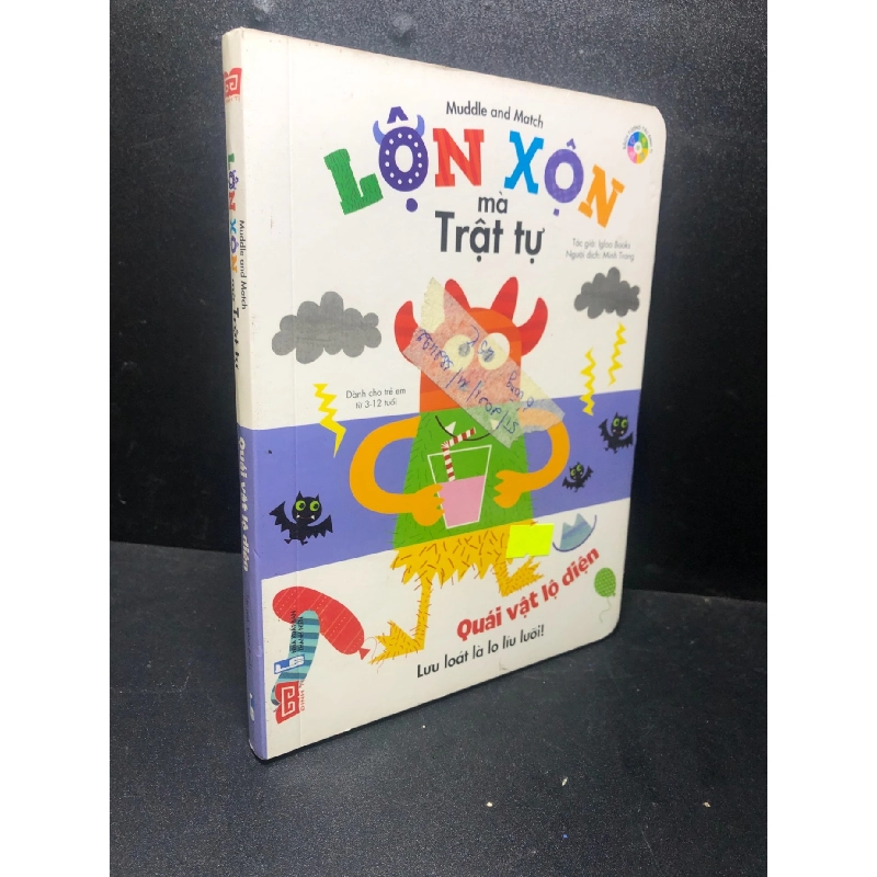 (TẶNG BOOKMARK) Lộn xộn mà trật tự quái vật lộ diện mới 85% RBK0412 947193