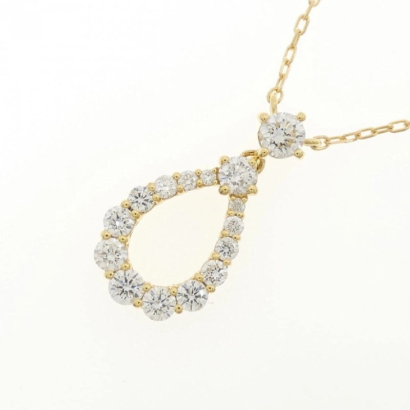 Dây chuyền kim cương K18YG 1.04CT - Hàng hiệu Chính hãng 862460