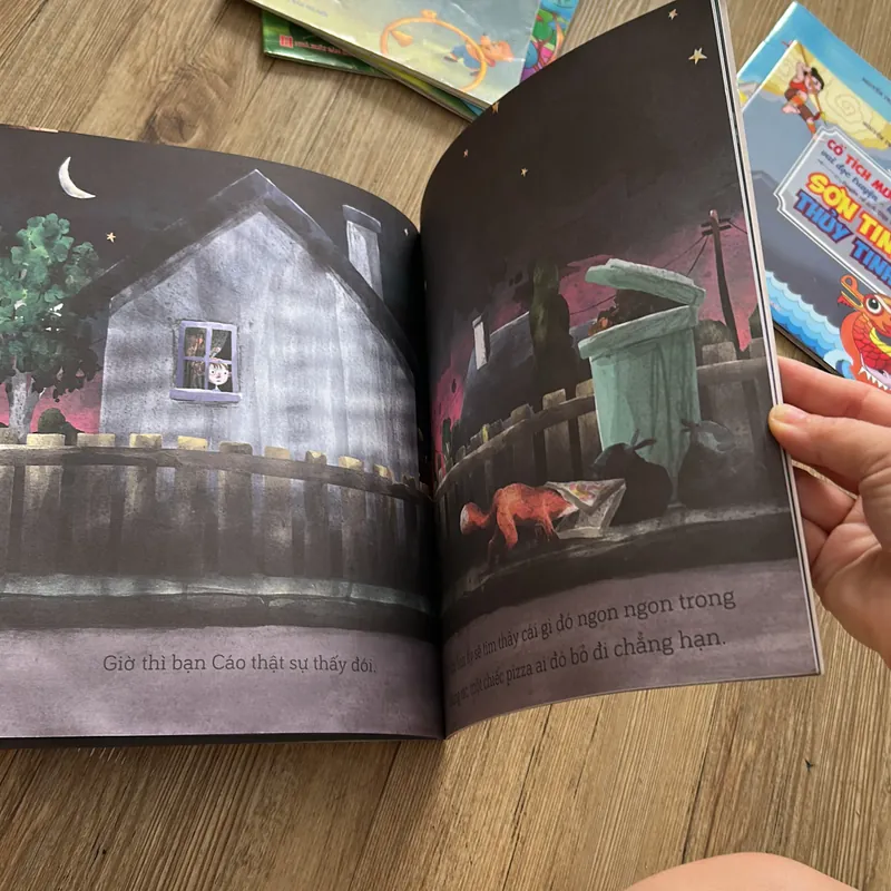 Sách in màu cho bé- Bạn cáo trong đêm 639728