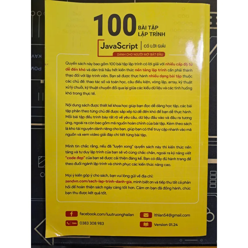 100 bài tập Javascript có lời giải - ZendVN 798716