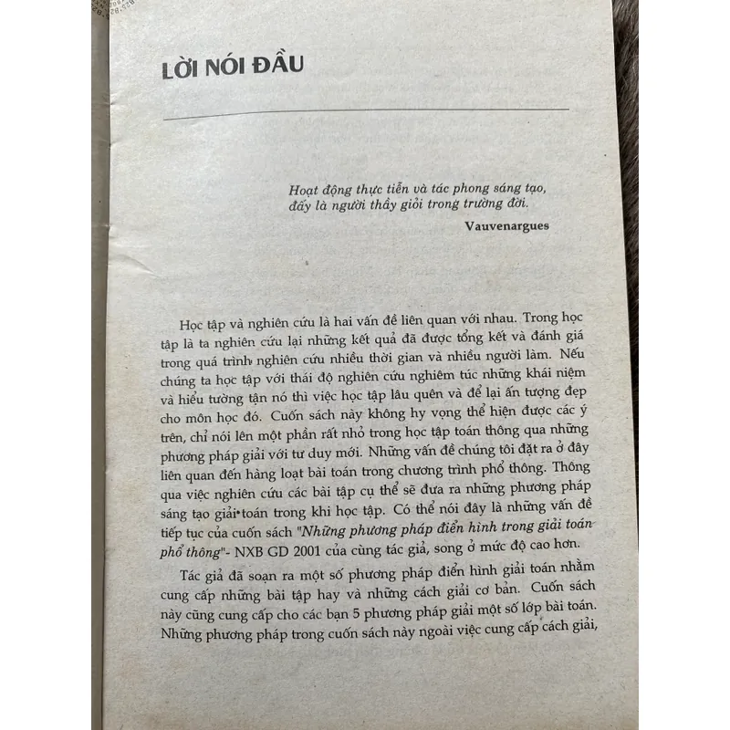 Sáng tạo trong giải Toán phổ thông  603183
