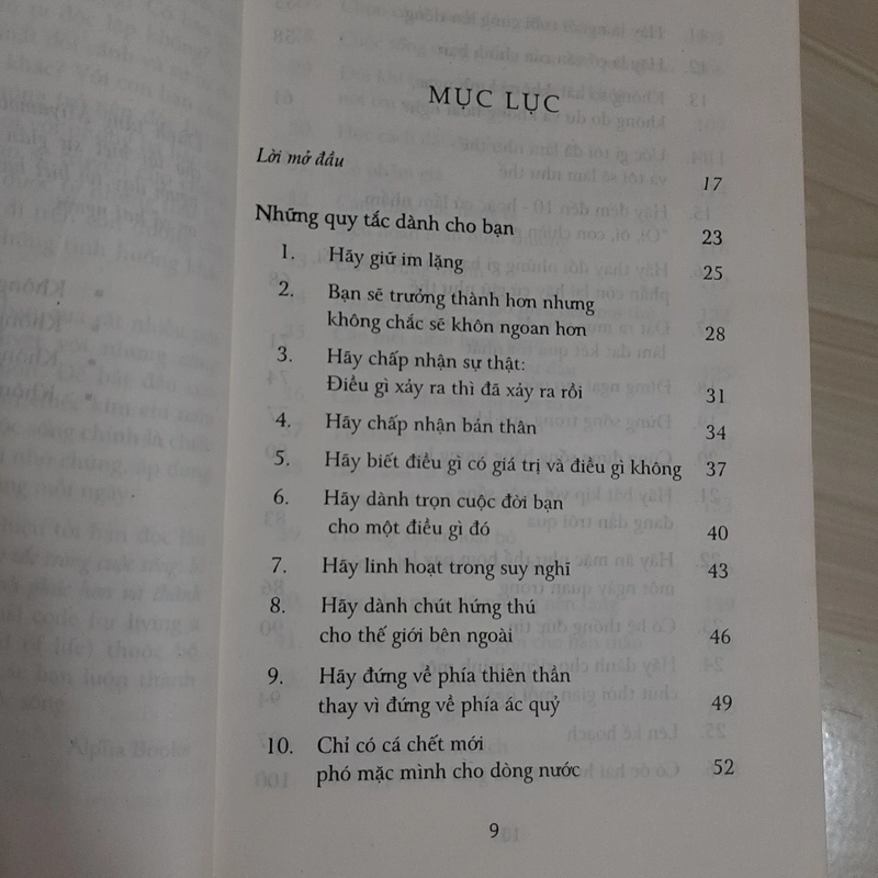 Những quy tắc trinh cuộc sống 323600
