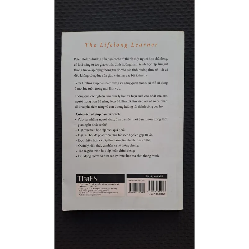 Học tập suốt đời - Peter Hollins 1011251