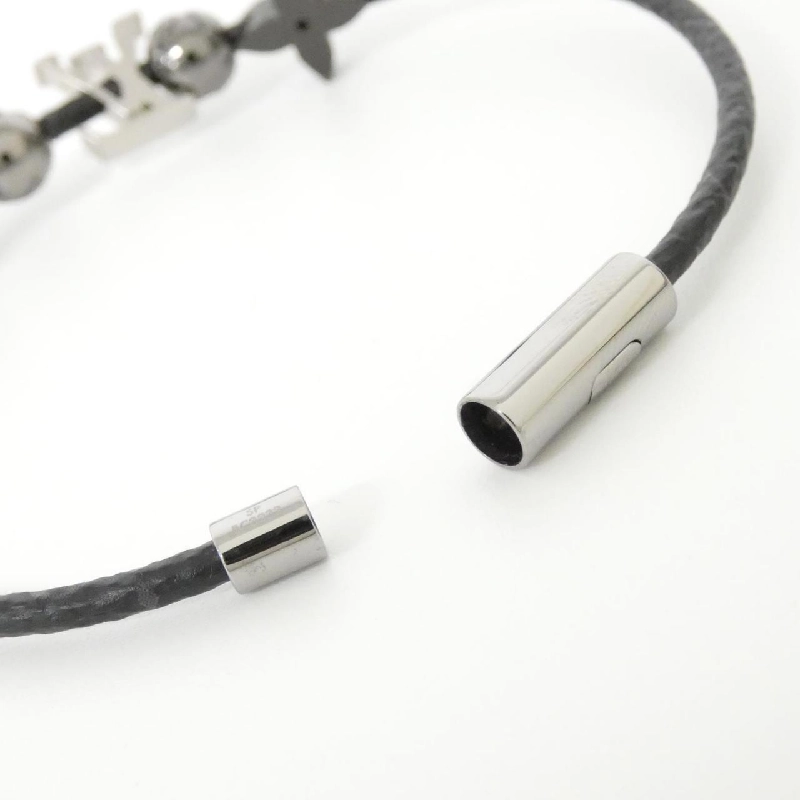 Louis Vuitton Monogram Eclipse Bracelet LV Gravity 21cm M8121D - Hàng hiệu Chính hãng 807443