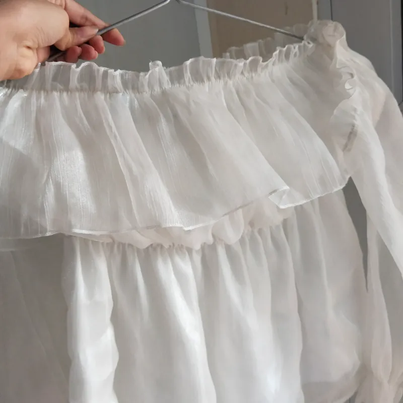 Váy trễ vai siêu xinh lun hàng new tới 98% nha mn  576541