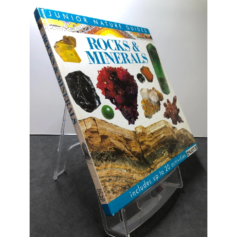 Rocks and Minerals BÌA CỨNG mới 85% bẩn nhẹ Junior Nature Guides HPB2707 NGOẠI VĂN 351714