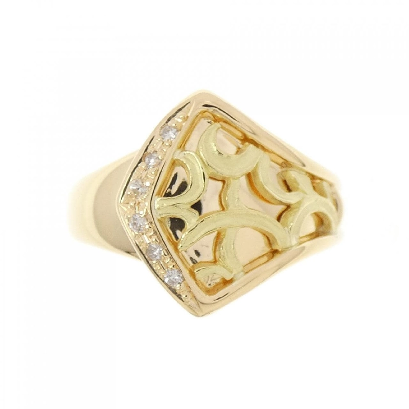 Nhẫn kim cương K18YG 0.05CT - Hàng hiệu Authentic 846631