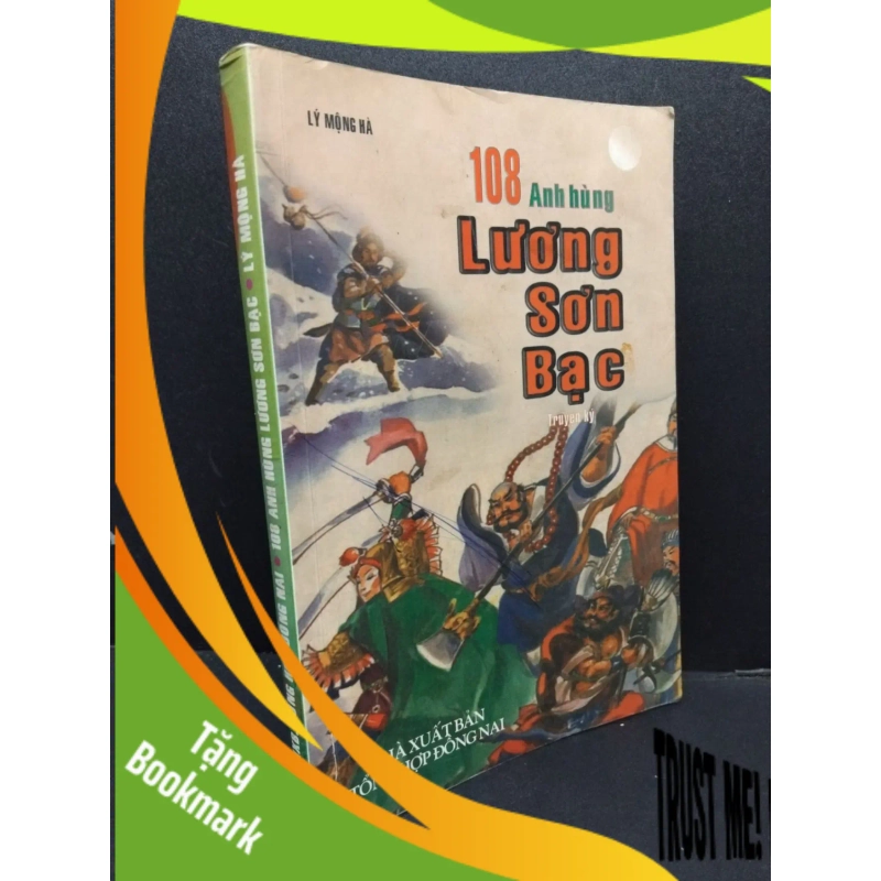 (TẶNG BOOKMARK) 108 anh hùng lương sơn bạc mới 80% ố 2002 RBK2207 Lý Mộng Hà VĂN HỌC 938083