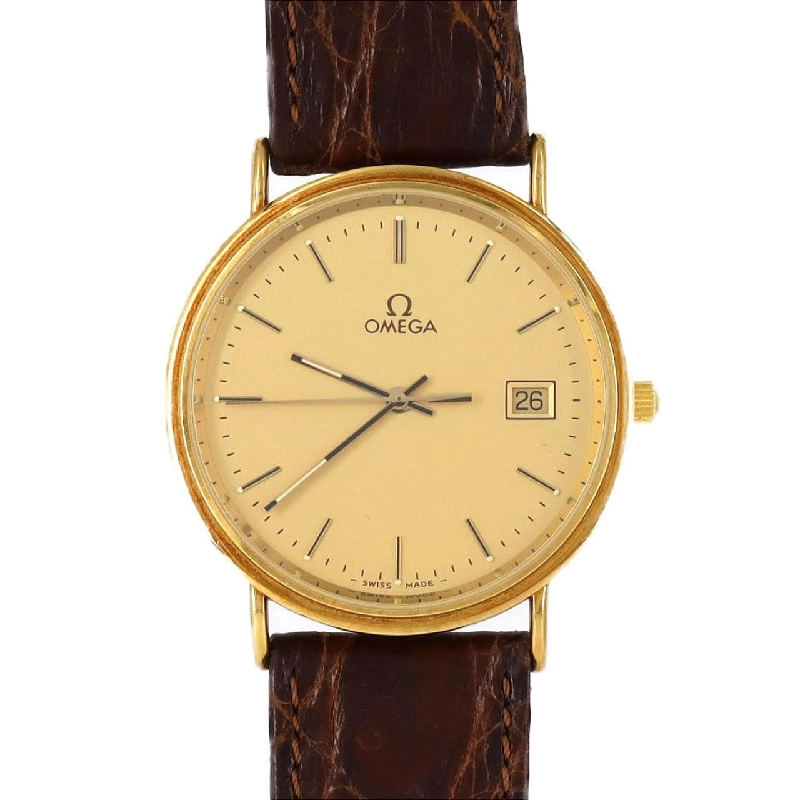 Đồng hồ Omega Round Case YG YG Quartz - Hàng hiệu chính hãng 882252