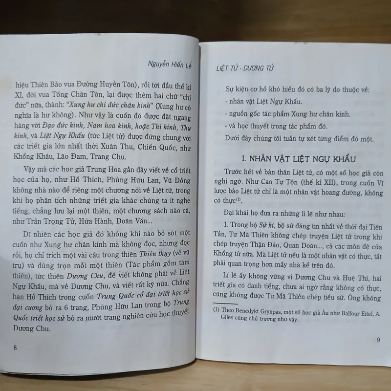 Liệt Tử - Dương Tử (Nguyễn Hiến Lê) 726731