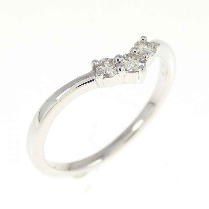 Nhẫn kim cương K18WG 0.13CT 668618