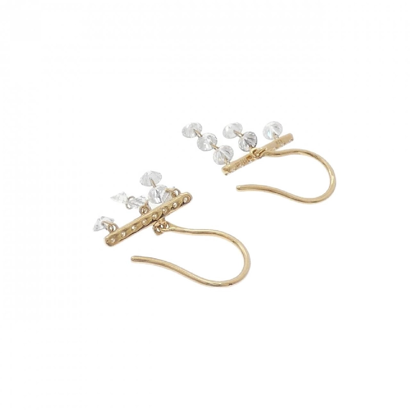 K18YG Bông tai kim cương 1.01CT - Hàng hiệu Chính hãng 869590