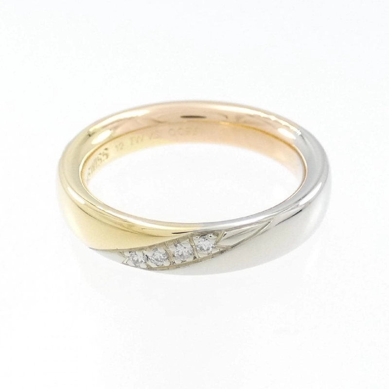 Nhẫn kim cương ba màu 750 0.096CT 671937