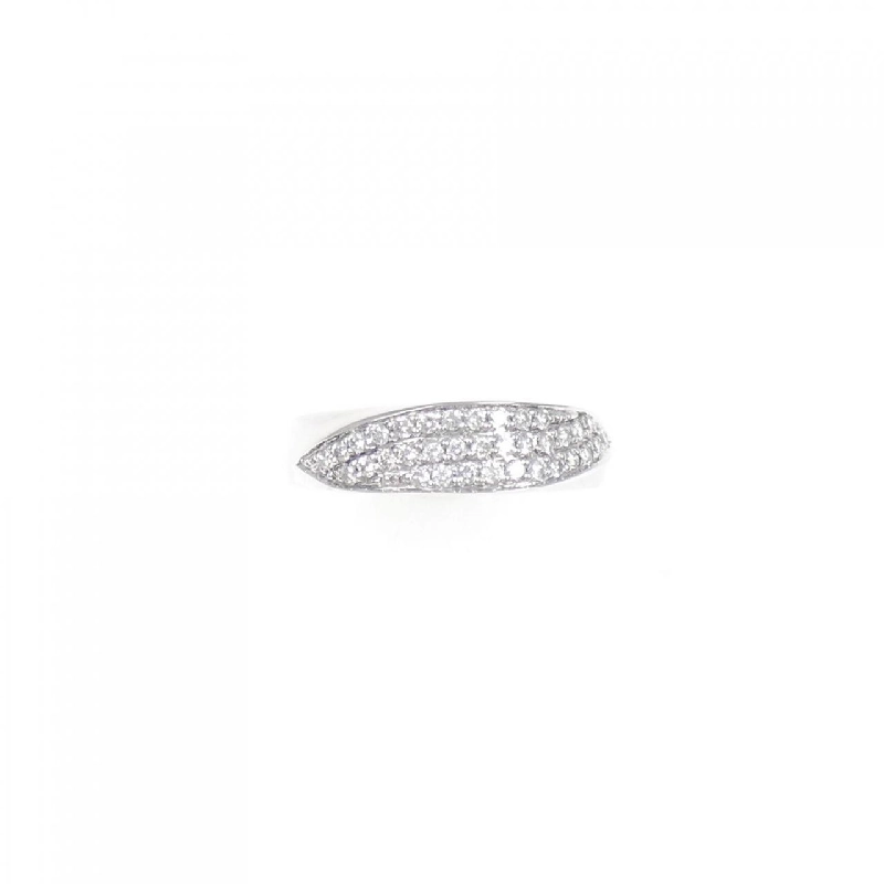 Nhẫn kim cương Pavé K18WG 0.26CT 671930