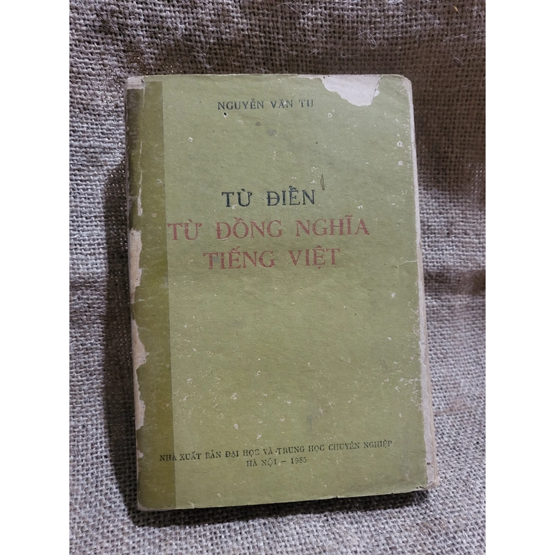 Từ điển từ đồng nghĩa tiếng Việt, 440 tràn, xb 1985 322420