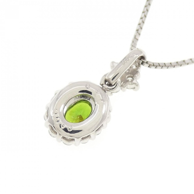 Dây chuyền Demantoid Garnet PT900/PT850 0.37CT - Hàng hiệu Chính hãng 859463