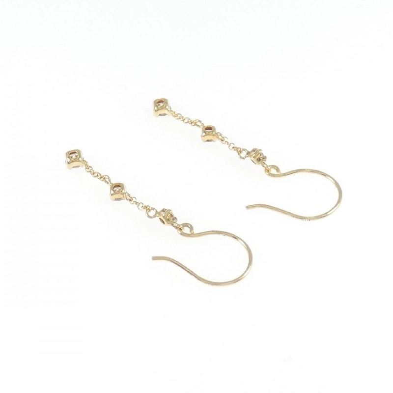 K18YG Bông tai kim cương 0.30CT - Hàng hiệu Chính hãng 872291