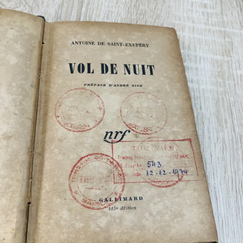 Vol de Nuit – Antoine de Saint-Exupéry 971140
