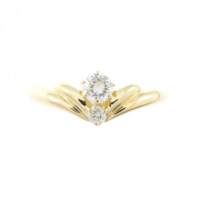 Nhẫn kim cương K18YG 0.14CT - Hàng hiệu Chính hãng 853160